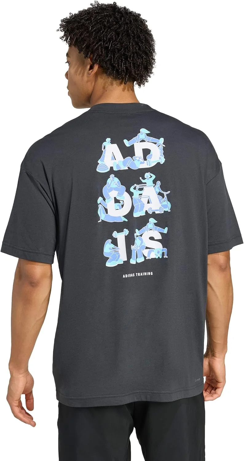 تی شرت گرافیکی مردانه آدیداس پاور