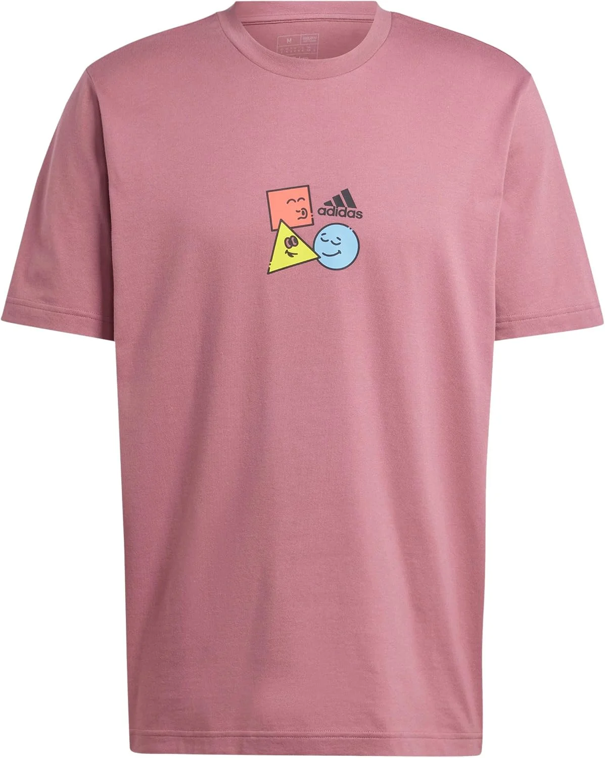 تی شرت گرافیکی مردانه آدیداس با طرح اشکال مثبت