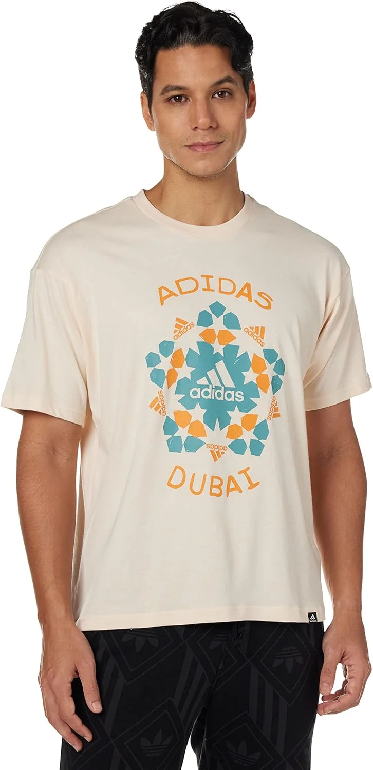 تی شرت مردانه آدیداس با طرح گرافیکی