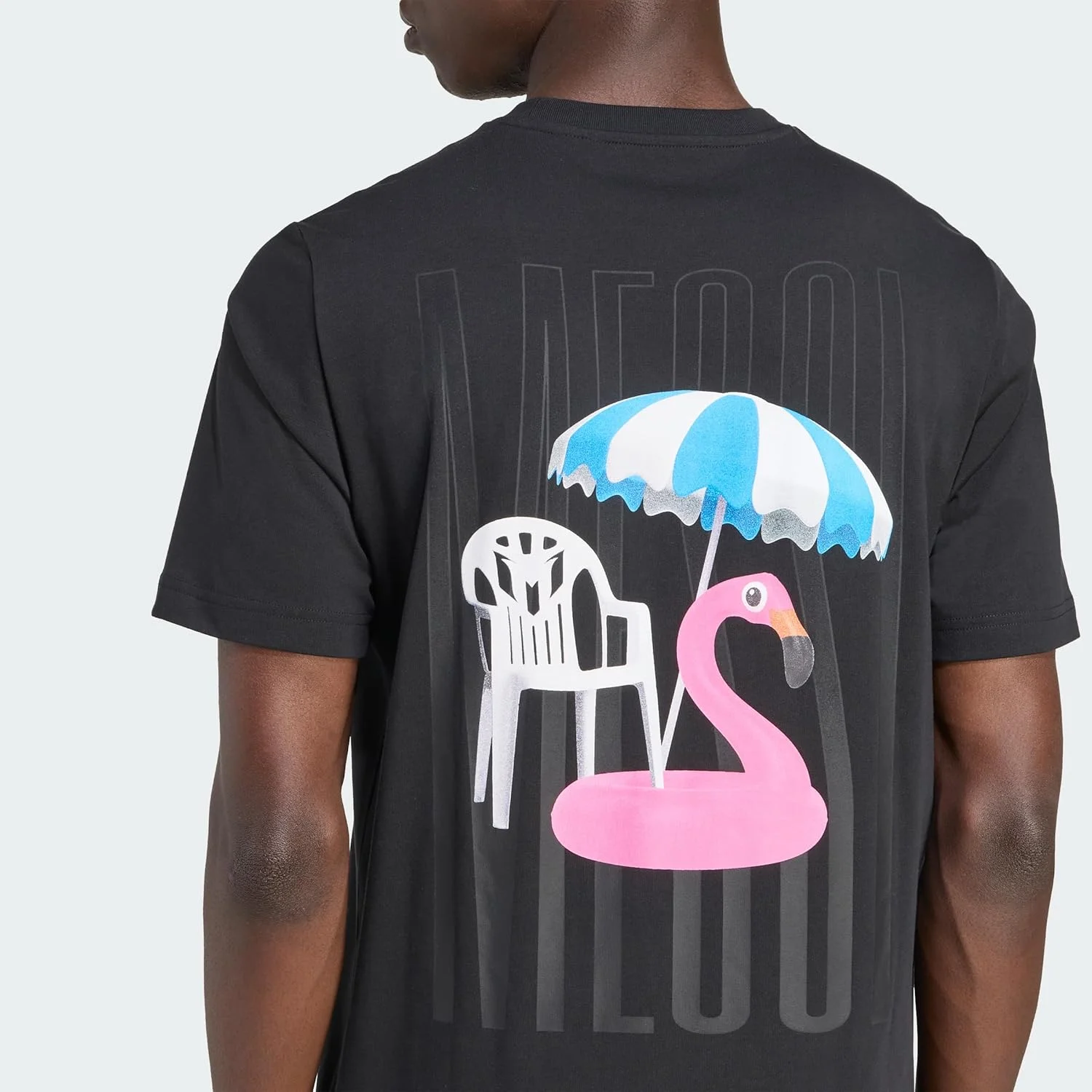 تی‌شرت گرافیکی آدیداس مردانه با طرح ایکون مسی