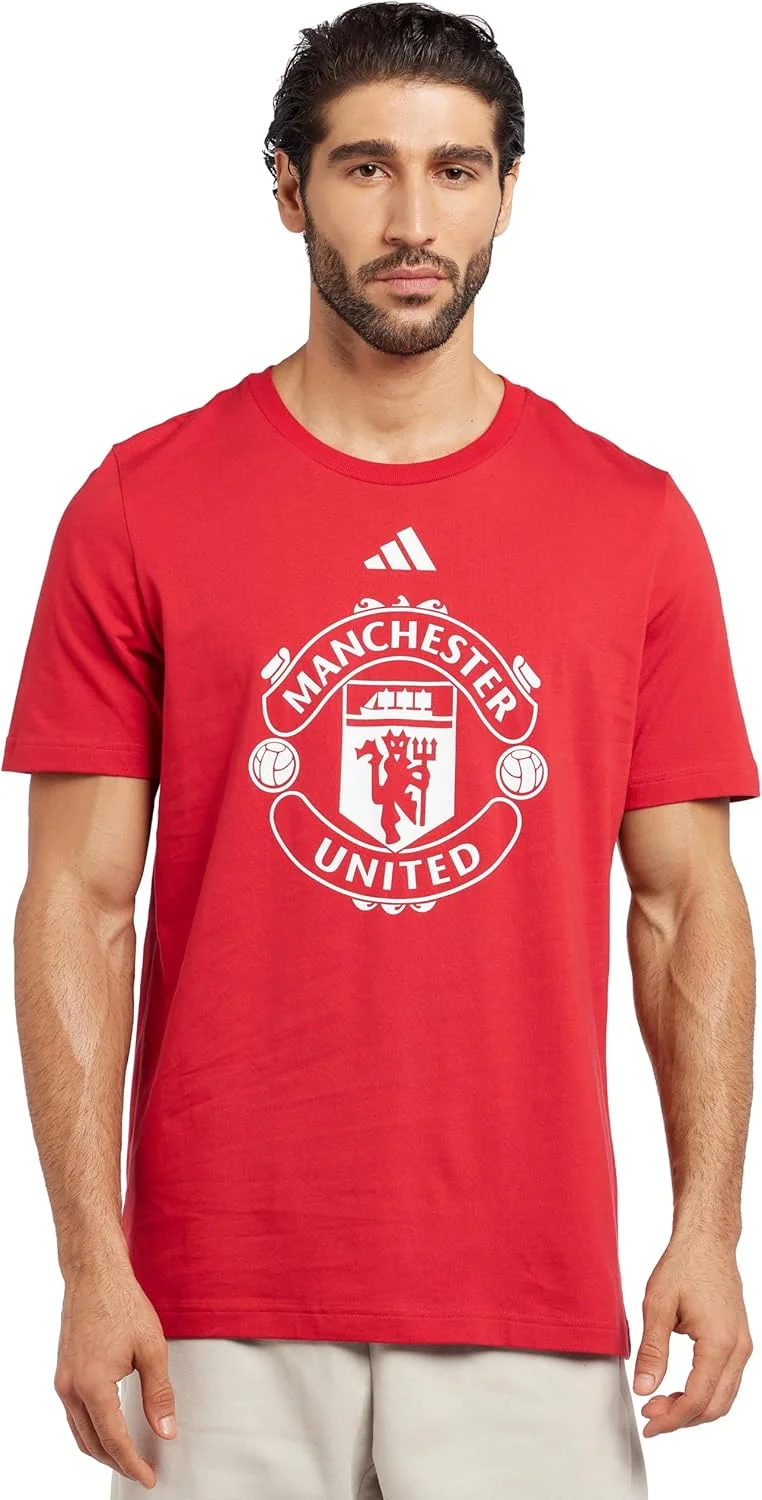 تی شرت گرافیکی مردانه آدیداس منچستر یونایتد DNA