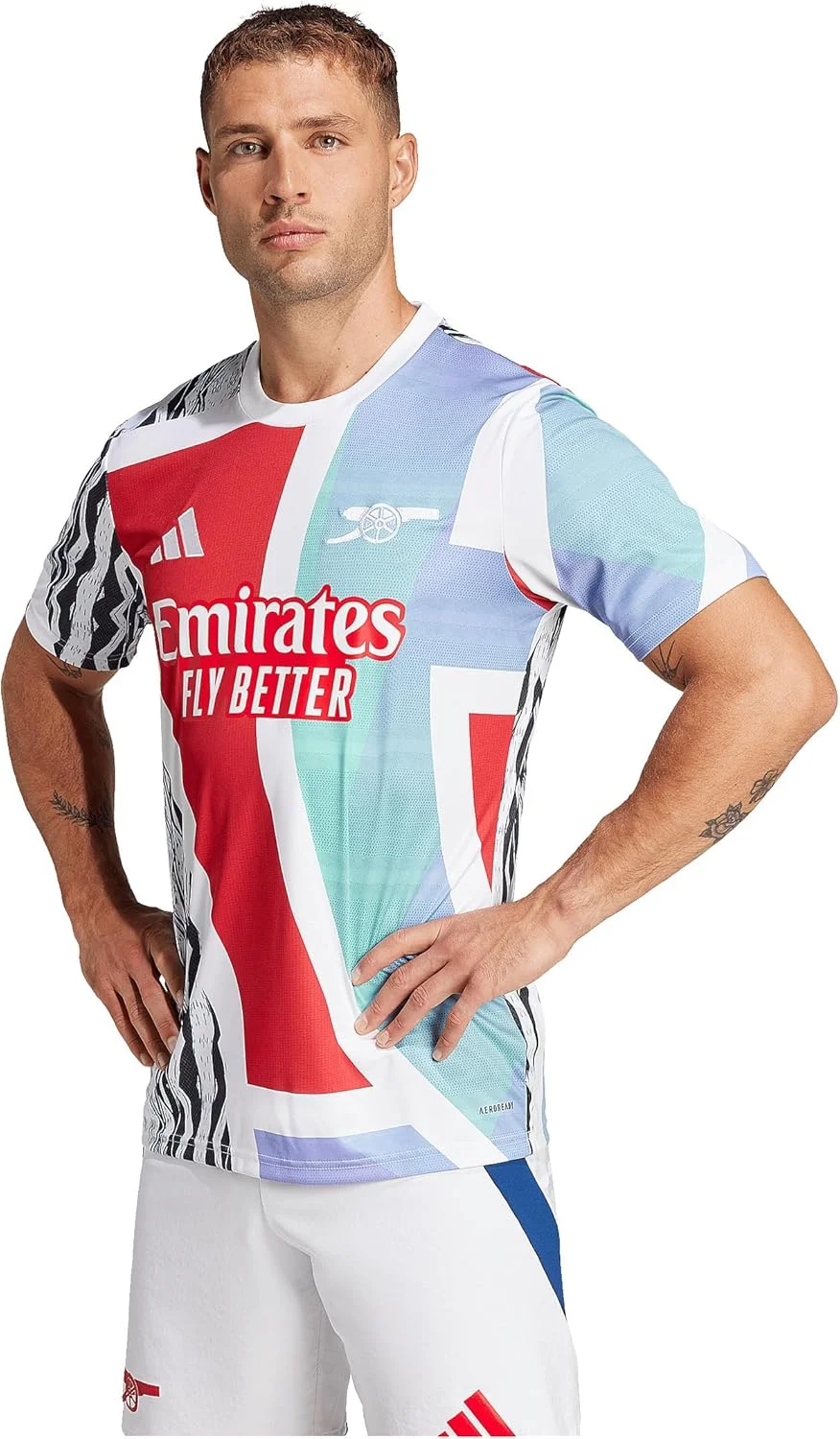 پیراهن پیش از مسابقه مردانه آرسنال 24/25 آدیداس