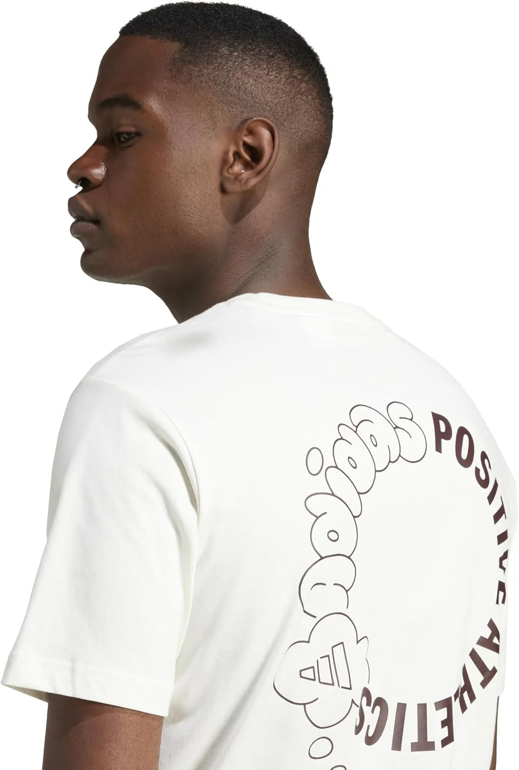 تی شرت مردانه آدیداس با طرح گرافیکی دایره ای