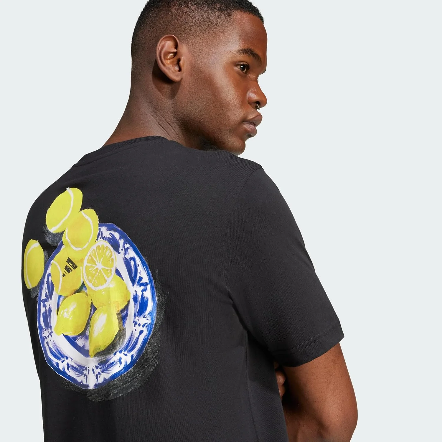 تی شرت مردانه آدیداس با طرح گرافیکی لیمو