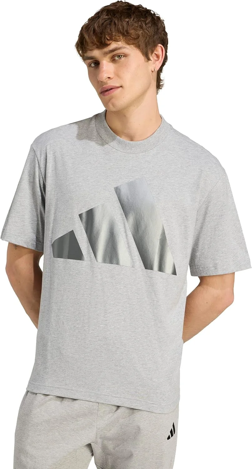 تی شرت مردانه آدیداس با لوگوی بزرگ