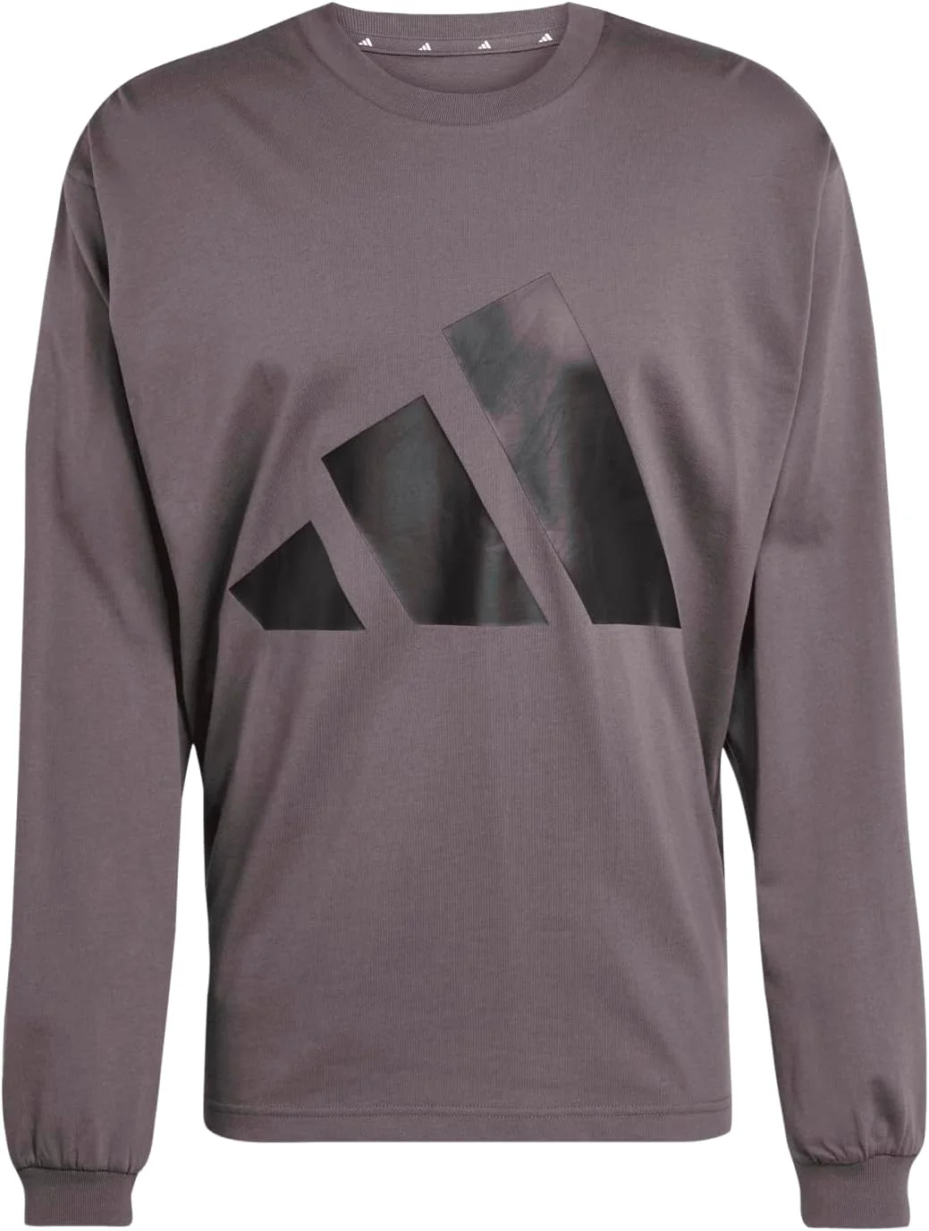 تی شرت آستین بلند مردانه آدیداس Essentials با لوگوی بزرگ