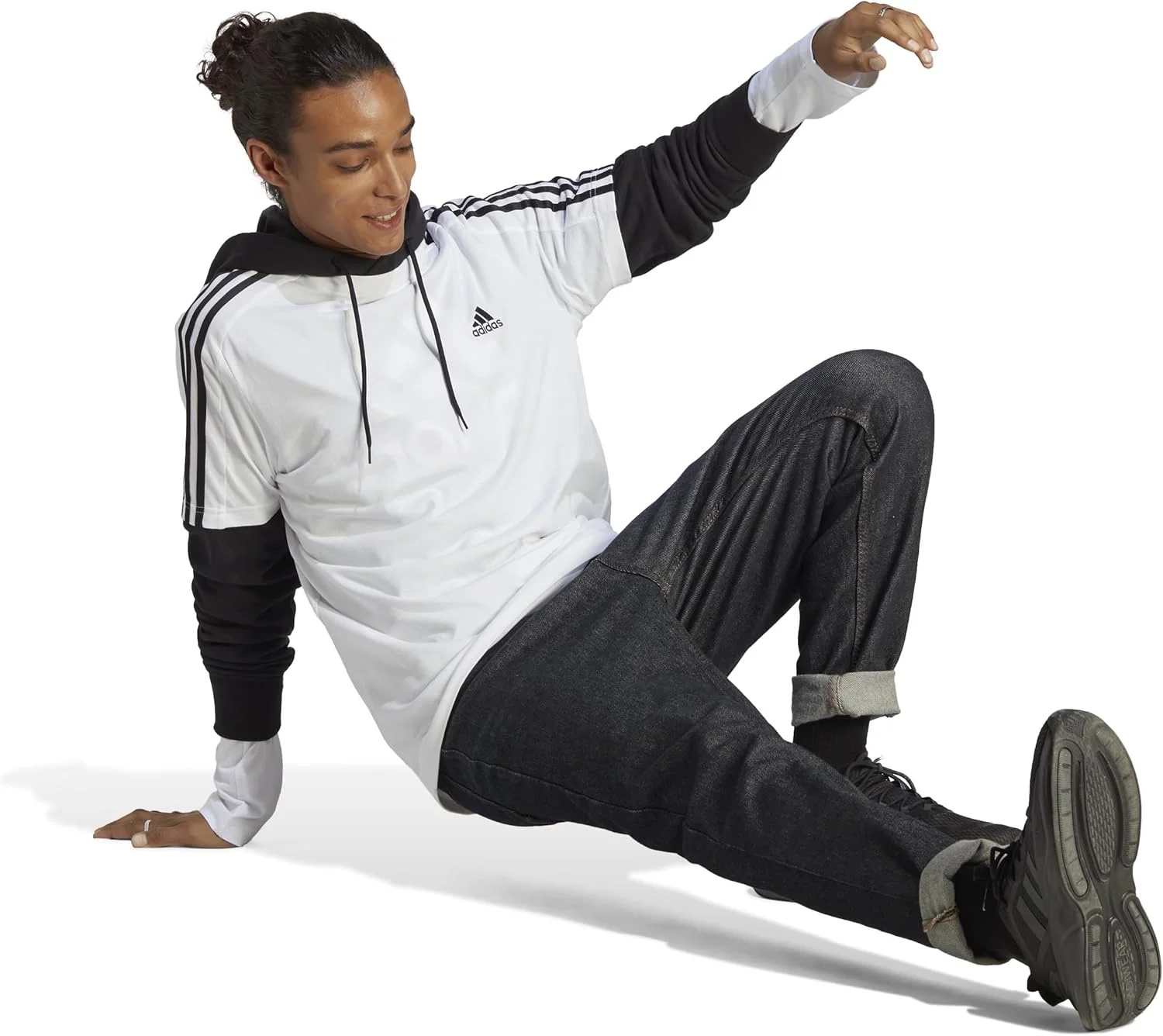 تی شرت مردانه آدیداس Essentials Single Jersey 3-Stripes