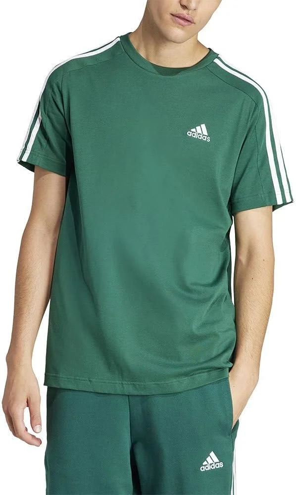تی شرت مردانه آدیداس Essentials Single Jersey 3-Stripes