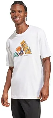 تی شرت گرافیکی مردانه آدیداس طرح اسکیت