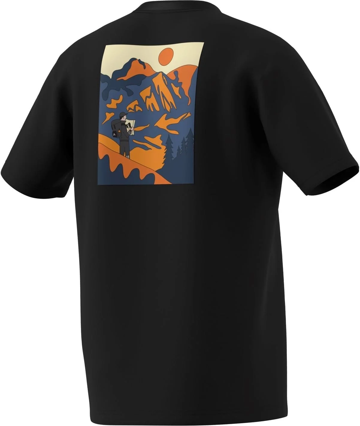 سویشرت گرافیکی مردانه آدیداس طرح پیاده‌روی