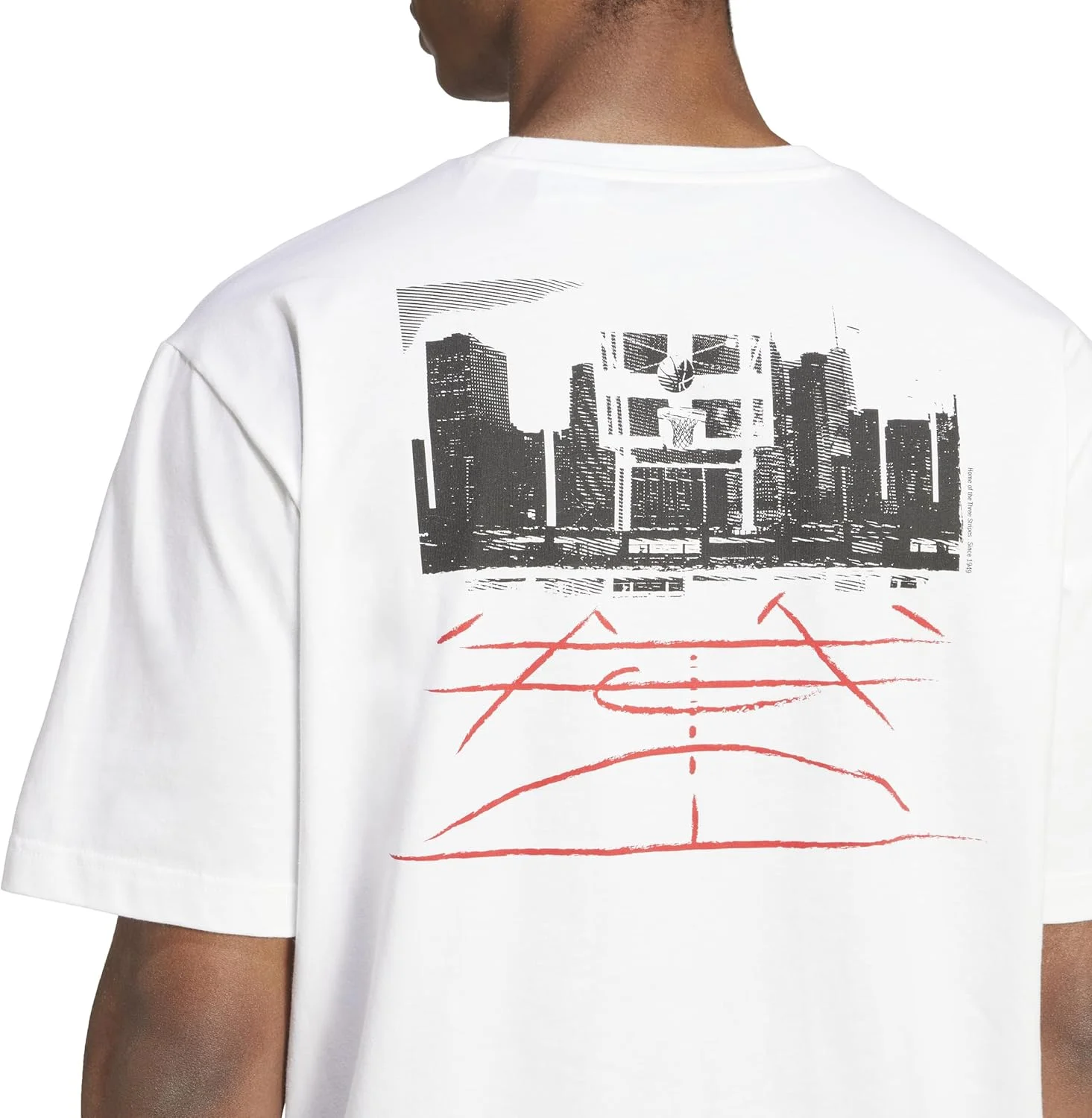 تی شرت گرافیکی فوتورئال مردانه آدیداس مدل Codes