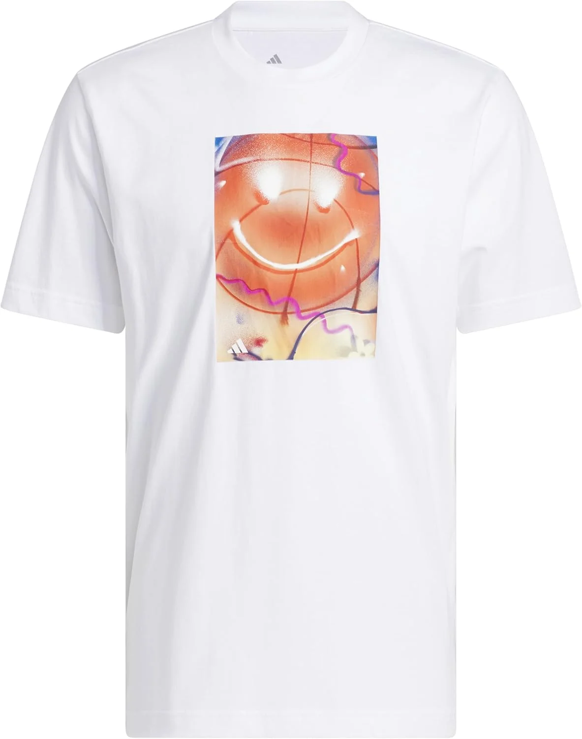 تی شرت گرافیکی مردانه آدیداس بسکتبال Is Happiness