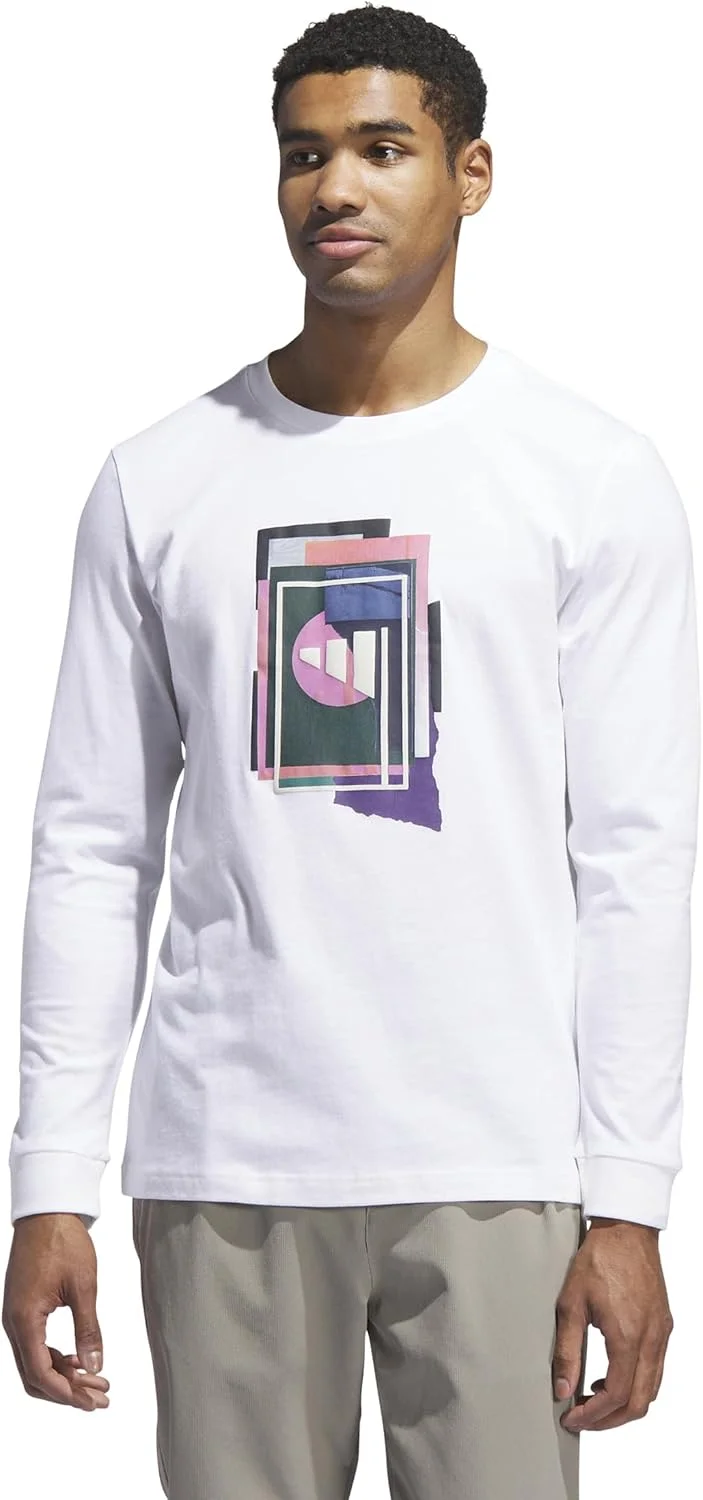 تی شرت آستین بلند گرافیکی مردانه آدیداس مدل Beyond The Course تی شرت آستین بلند گرافیکی مردانه آدیداس مدل Beyond The Course