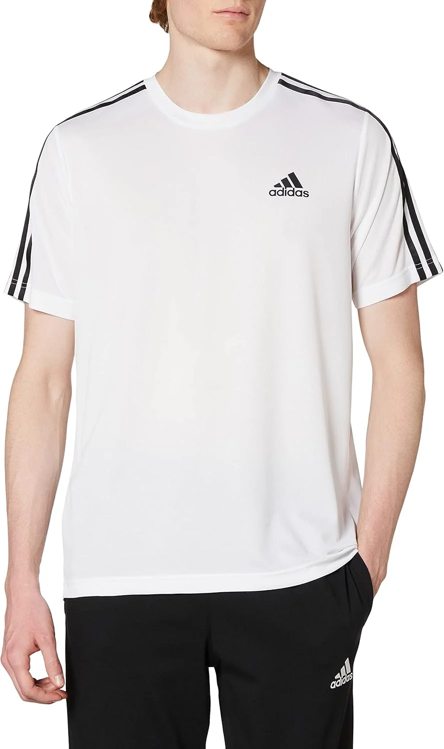 تی شرت مردانه آدیداس Aeroready Designed To Move Sport 3-Stripes
