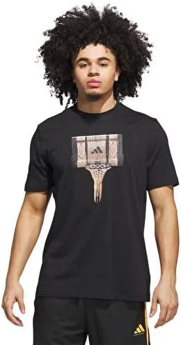 تی شرت گرافیکی مردانه آدیداس مناسب بسکتبال (تک عددی)