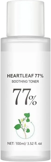 تونر تسکین دهنده برگ قلب NALACAL با 77% عصاره برای تعادل عمیق رطوبت و پاکسازی، ایده آل برای متعادل کردن سطح چربی و رطوبت، آرام کردن پوست و آبرسانی، بدون تست حیوانی و وگان