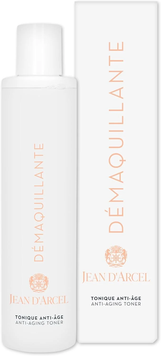 تونر صورت ضد پیری JEAN D'ARCEL DÉMAQUILLANTE، برای پوستی صاف، حاوی Glycoin®natural، تونر ضد پیری، 200 میلی لیتر