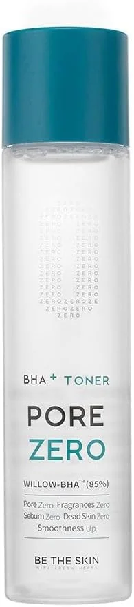 تونر حاوی BHA+ برای منافذ باز پوست بی دِ اسکین، 150 میلی لیتر، حاوی BHA درخت بید، درمان منافذ، بدون رایحه، مرطوب کننده، مراقبت از پوست کره ای، تونر صورت، تونر کره ای، تونر برای پوست چرب