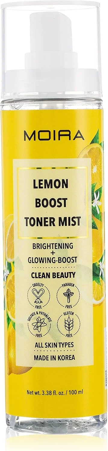 اسپری تونر صورت مویرا بیوتی مدل Lemon Boost Btm005 حجم 100 میلی لیتر