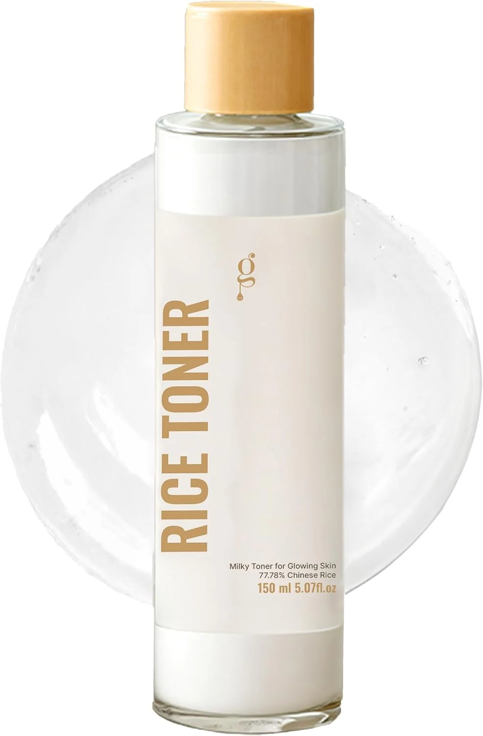 تونر برنج، تونر شیری برای پوست درخشان، برنج کره ای، اسانس درخشان کننده با نیاسینامید، آبرسان برای پوست خشک، کدر و مختلط، وگان، بدون عطر، پوست شیشه ای 150 میلی لیتر از Glamorous Wow