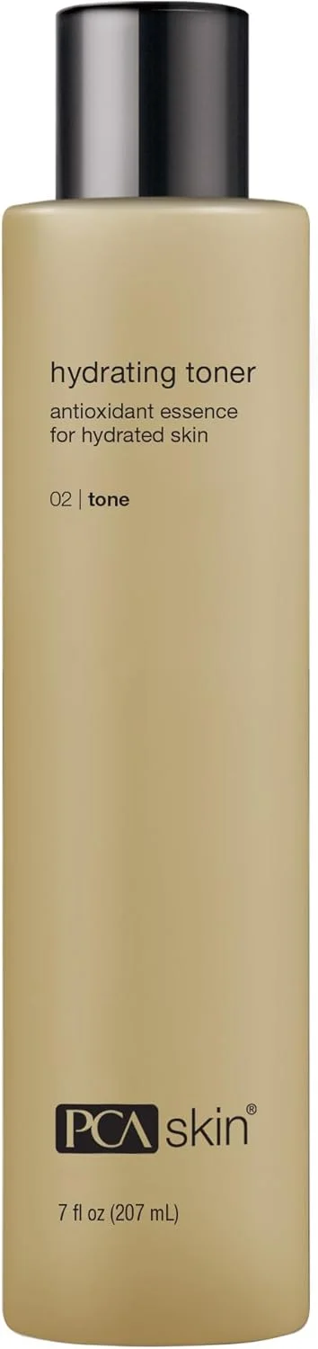 تونر آبرسان صورت PCA SKIN - درمان آنتی اکسیدانی مرطوب کننده و بدون الکل برای پاکسازی منافذ، فرمول غیر کومدون زا (207 میلی لیتر)