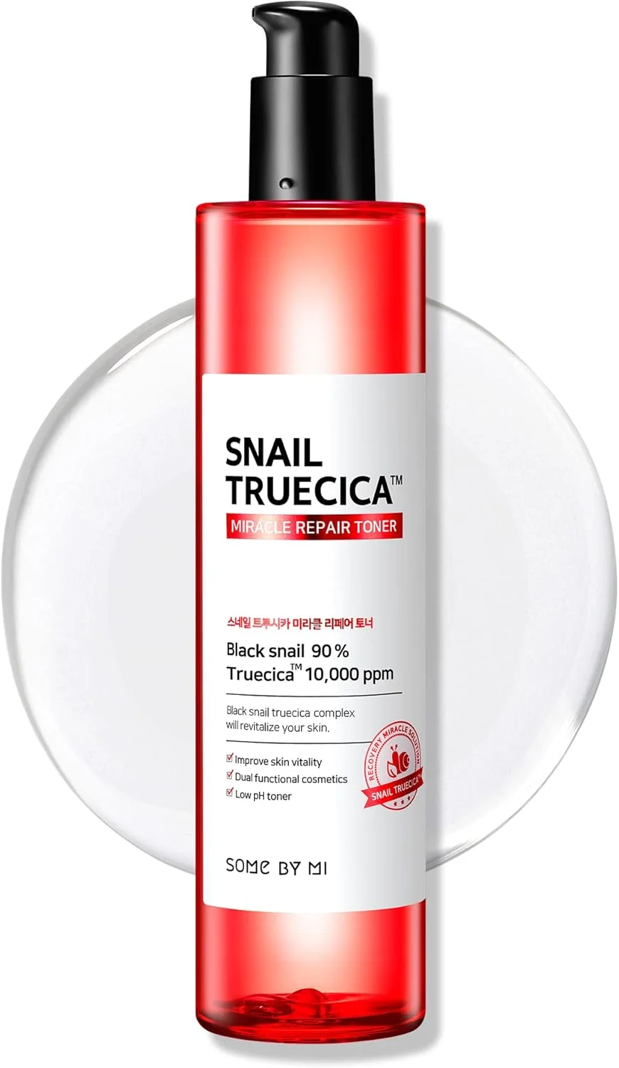 تونر ترمیم کننده معجزه آسای حلزون Truecica سام بای می، 150 میلی لیتر