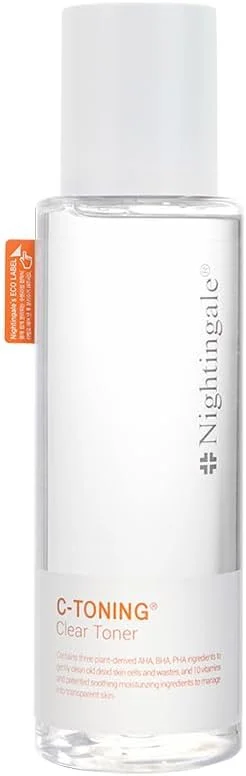 تونر پاک کننده ملایم و شفاف کننده پوست نایتینگل مدل C-Toning، 200 میلی لیتر - مرطوب کننده و تغذیه کننده پوست حاوی اسانس، AHA، BHA، PHA و ویتامین C - تونر لایه بردار با مواد طبیعی تونر پاک کننده ملایم و شفاف کننده پوست نایتینگل مدل C-Toning، 200 میلی لیتر - مرطوب کننده و تغذیه کننده پوست حاوی اسانس، AHA، BHA، PHA و ویتامین C - تونر لایه بردار با مواد طبیعی