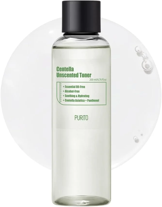 تونر تسکین دهنده سنتلا Purito Wonder Releaf بدون عطر
