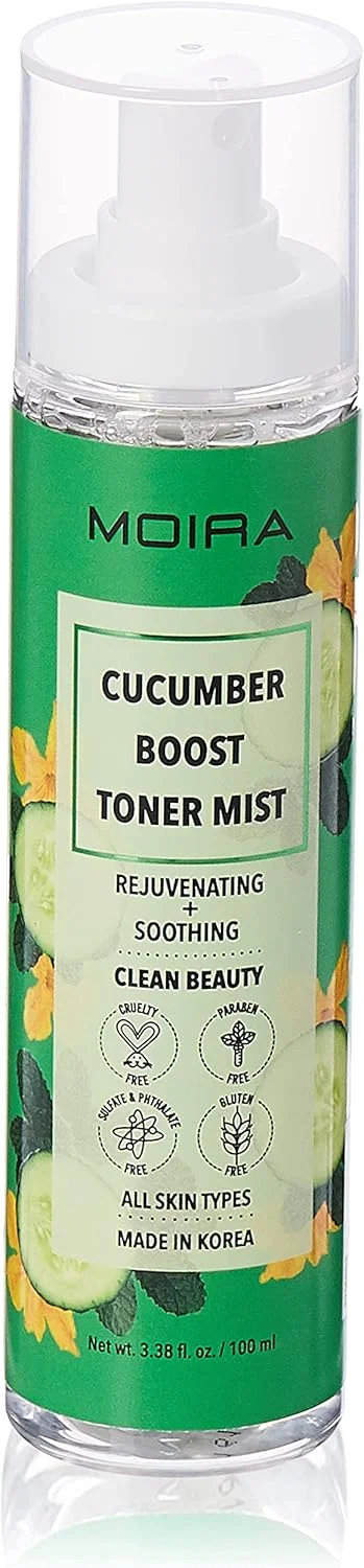 اسپری تونر خیار Moira Beauty Btm002 حجم 100 میلی لیتر