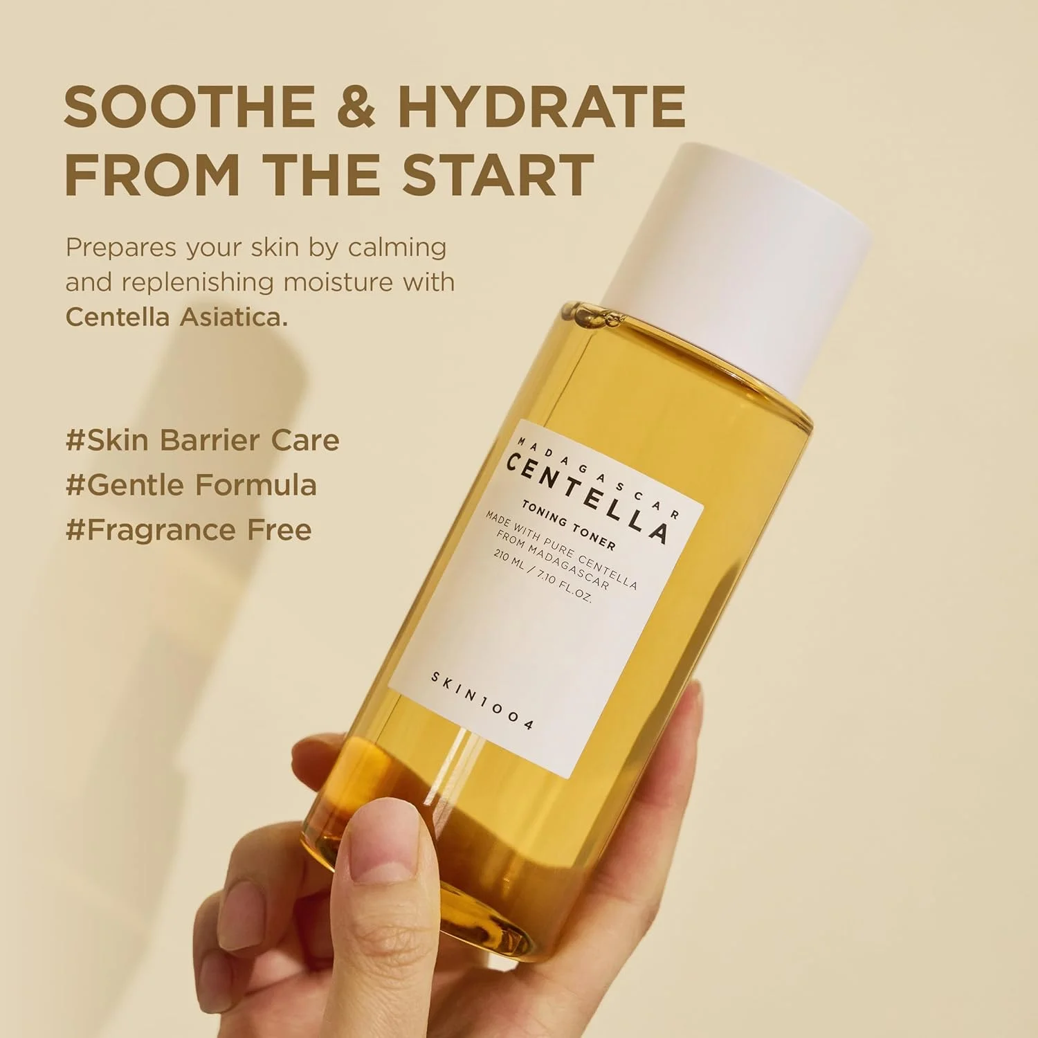 تونر تسکین دهنده سنتلا آسیاتیکا SKIN1004 - 210 میلی لیتر (نسخه جدید)