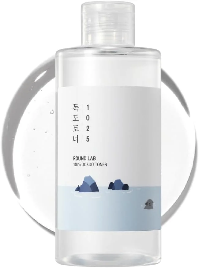 تونر پاک کننده صورت ROUND LAB 1025 Dokdo، 200 میلی لیتر، کنترل چربی و کاهش سبوم اضافی، لایه بردار ملایم، آب دریای عمیق برای رطوبت رسانی، پایان نرم و بدون چسبندگی، مراقبت از پوست کره ای تونر پاک کننده صورت ROUND LAB 1025 Dokdo، 200 میلی لیتر، کنترل چربی و کاهش سبوم اضافی، لایه بردار ملایم، آب دریای عمیق برای رطوبت رسانی، پایان نرم و بدون چسبندگی، مراقبت از پوست کره ای