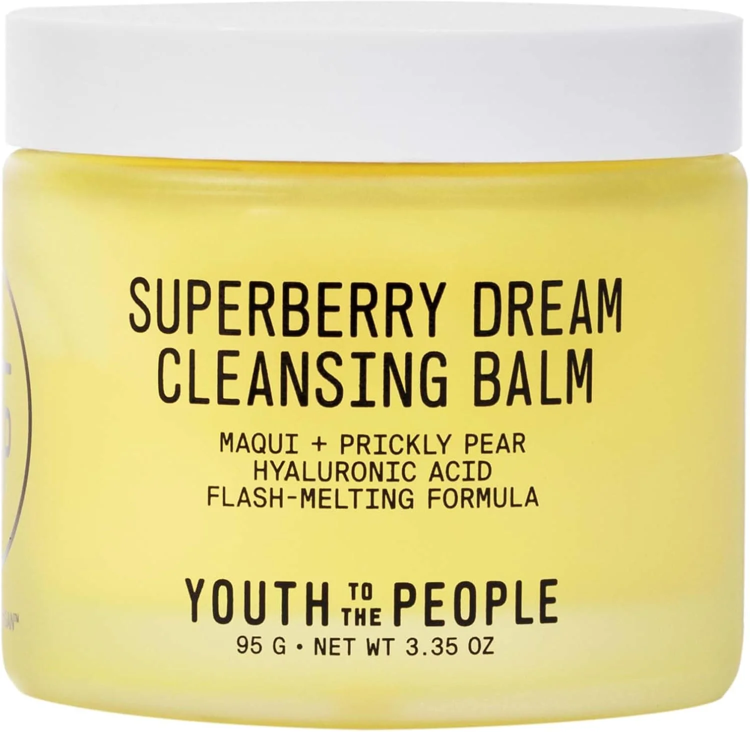 جوان کننده پوست (101 میلی لیتر (بسته 1 عددی)) - بالم پاک کننده رویایی Superberry - بالم پاک کننده صورت حاوی اسید هیالورونیک + پاک کننده آرایش با مورینگا، آکای - فاقد پارابن + فاقد PEG - وگان، مراقبت از پوست تمیز ...