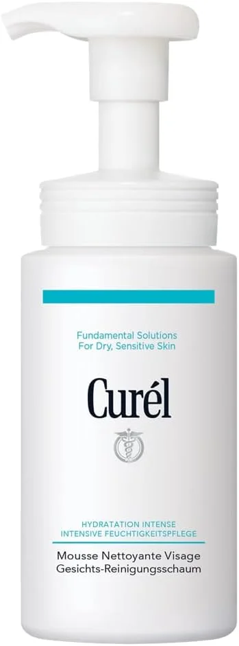 فوم پاک کننده صورت کیورل - حجم: 150 میلی لیتر - پاک کننده ملایم و موثر - پوست را صاف می کند - مخصوص پوست های خشک و حساس