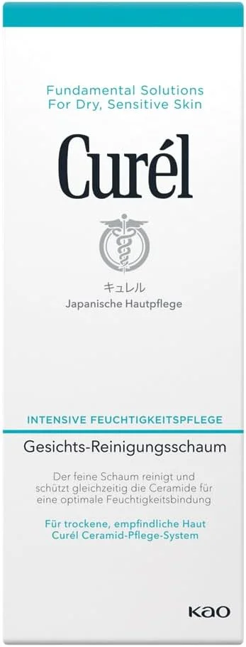 فوم پاک کننده صورت کیورل - حجم: 150 میلی لیتر - پاک کننده ملایم و موثر - پوست را صاف می کند - مخصوص پوست های خشک و حساس