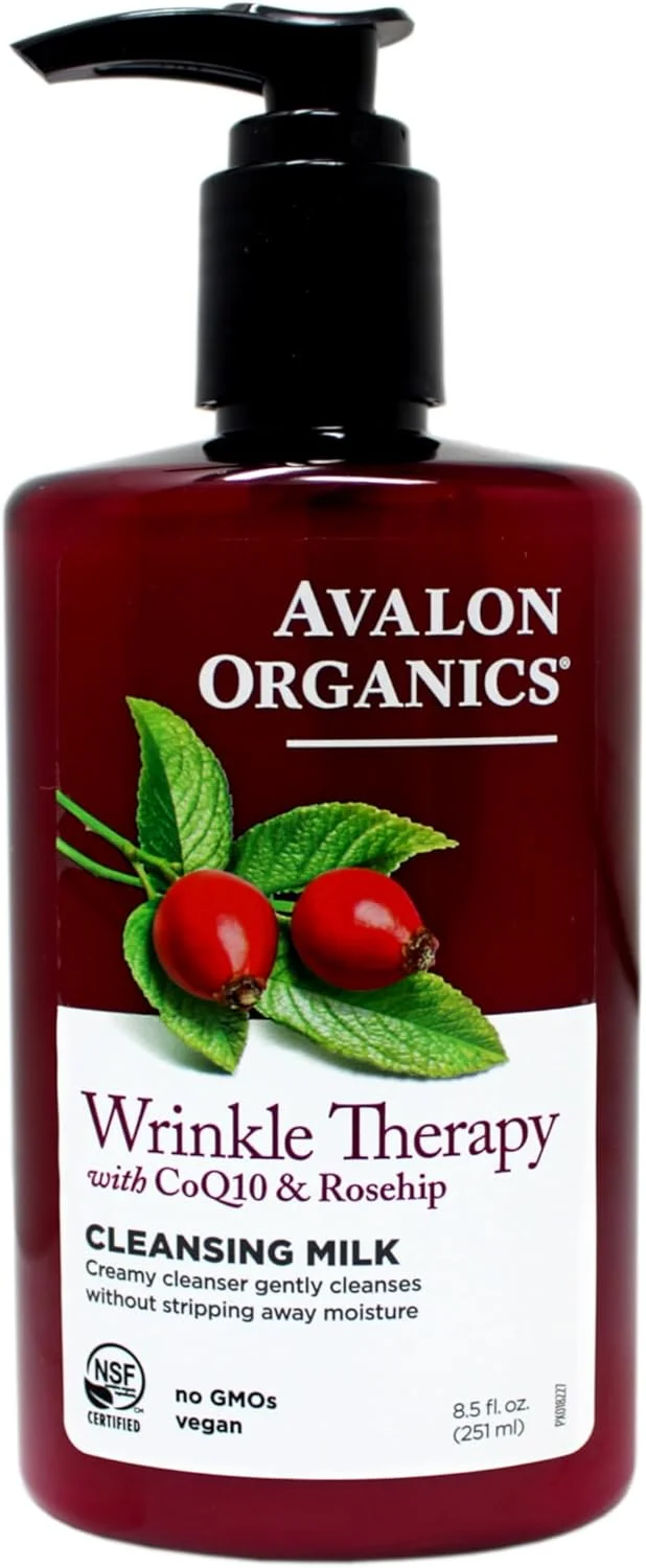 شیر پاک‌کن ضد چروک آوالون ارگانیکس | 250 میلی‌لیتر