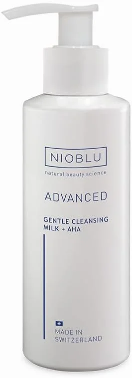 شیر پاک کننده ملایم + AHA 150 میلی لیتر - حاوی روغن های ارزشمند و آلفا هیدروکسی اسیدها - پاک کننده روشن کننده برای انواع پوست