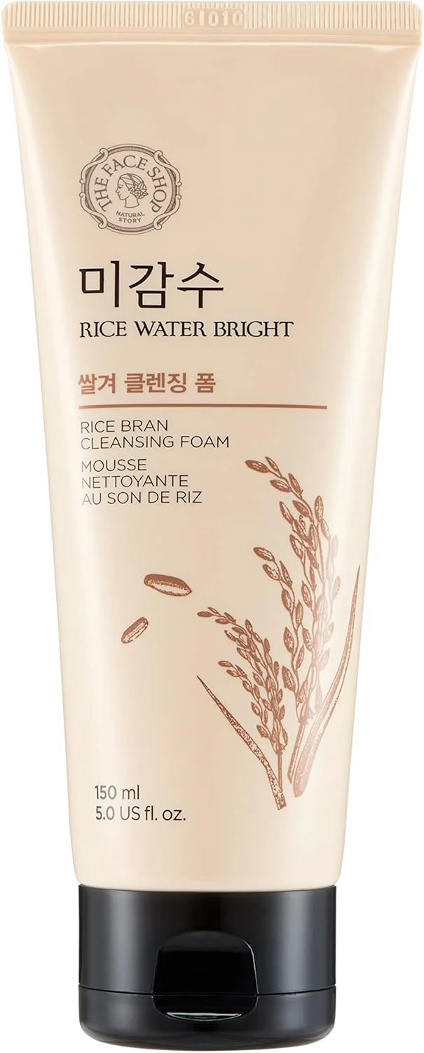 فوم شستشوی صورت حاوی سبوس برنج روشن کننده The Face Shop، 150 میلی لیتر
