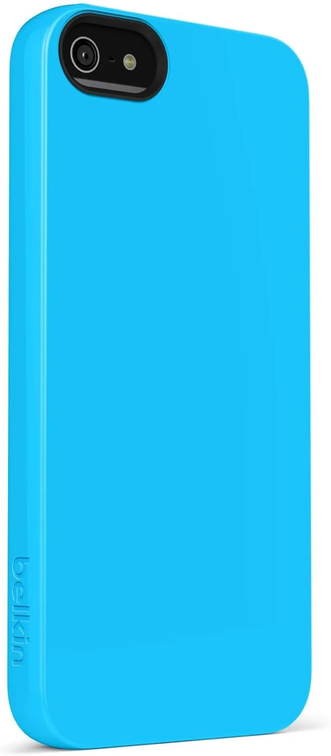 قاب گوشی بلکین گریپ نئون گلو آیفون 5 (آبی روشن)