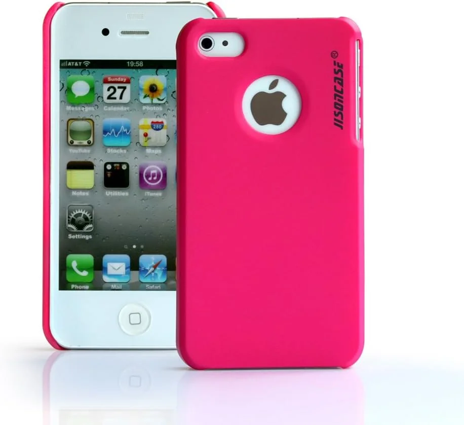 کاور فوق العاده نازک JISONCASE JS-IP4-001 برای آیفون 4/4S، رز قرمز کاور فوق العاده نازک JISONCASE JS-IP4-001 برای آیفون 4/4S، رز قرمز