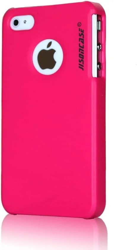 کاور فوق العاده نازک JISONCASE JS-IP4-001 برای آیفون 4/4S، رز قرمز