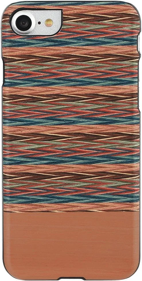 کاور چوبی گوشی آیفون SE / 8/7 مدل Browny Check