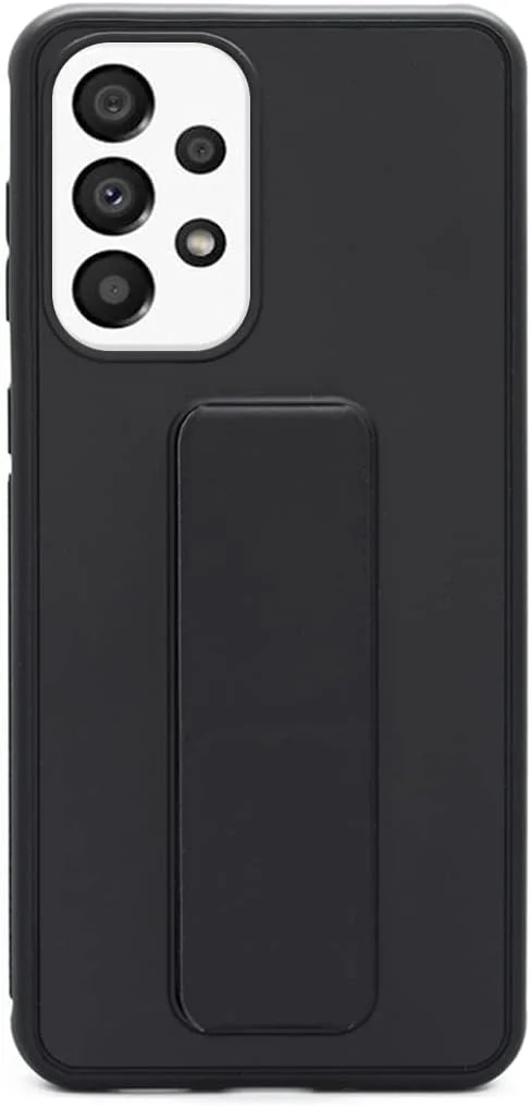 کاور محافظ ضد ضربه و ضد لغزش تئودور با پوشش کامل و استند انگشتی برای گوشی SAMSUNG GALAXY A23 4G - مشکی