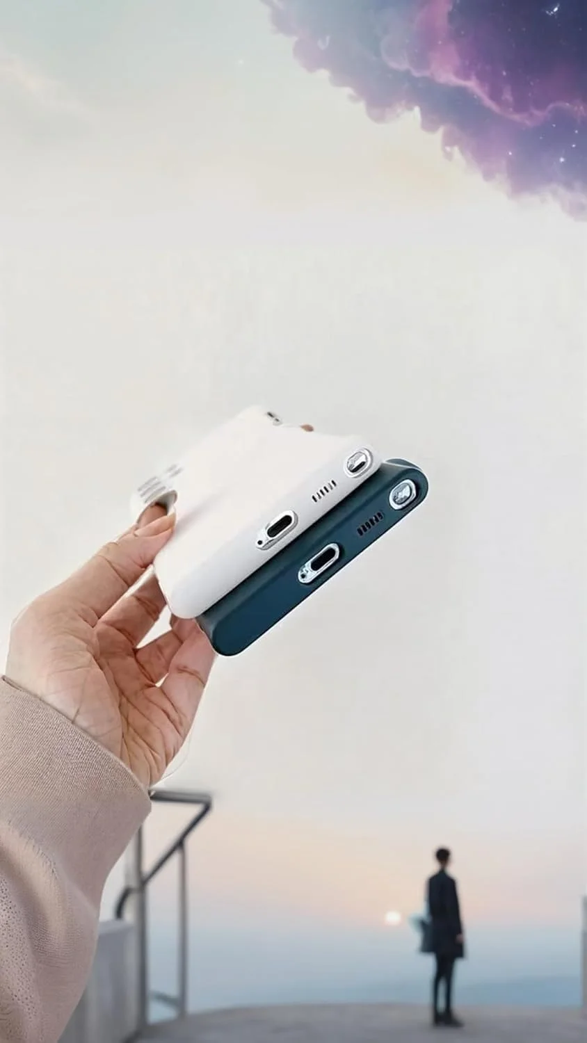 قاب سیلیکونی مغناطیسی مشکی Sweet seven برای گوشی سامسونگ گلکسی S23 Ultra - محافظت کامل از دوربین، ضد ضربه