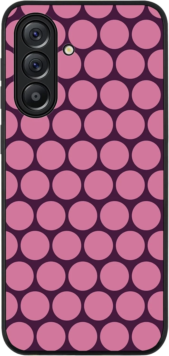 قاب محافظ گوشی سامسونگ گلکسی A36 5G، مقاوم، باریک، محافظت از دوربین، ضد ضربه - طرح لانه زنبوری بنفش