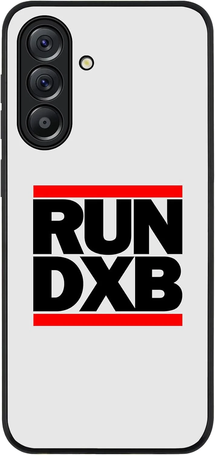 کاور محافظ گوشی سامسونگ گلکسی A56 5G، مقاوم، باریک، محافظ دوربین، ضد ضربه - طرح RUN DXB