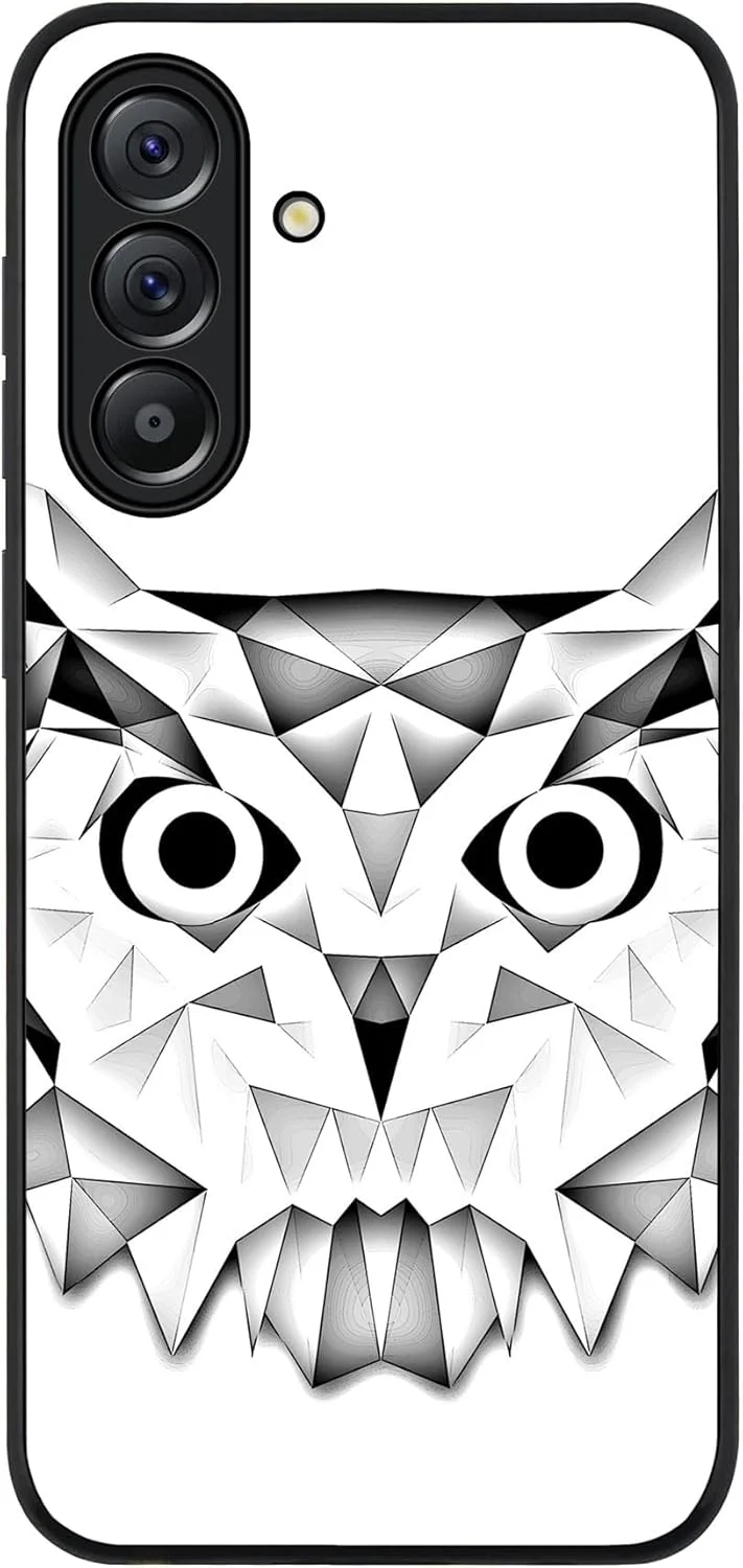 کاور محافظ گوشی سامسونگ گلکسی A56 5G، مقاوم، باریک، محافظ دوربین، ضد ضربه - طرح جغد پلی