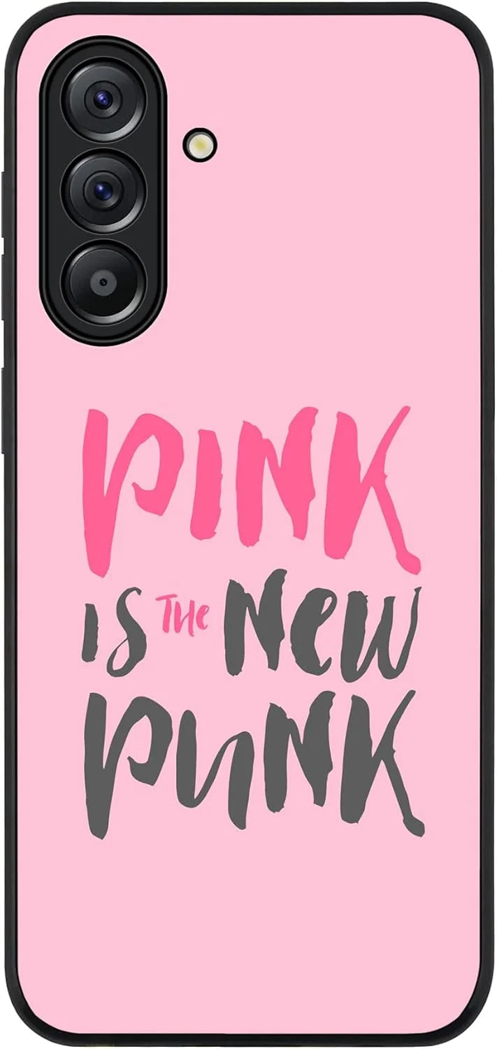 قاب محافظ گوشی سامسونگ گلکسی A56 5G، مقاوم، باریک، محافظ دوربین، ضد ضربه - صورتی