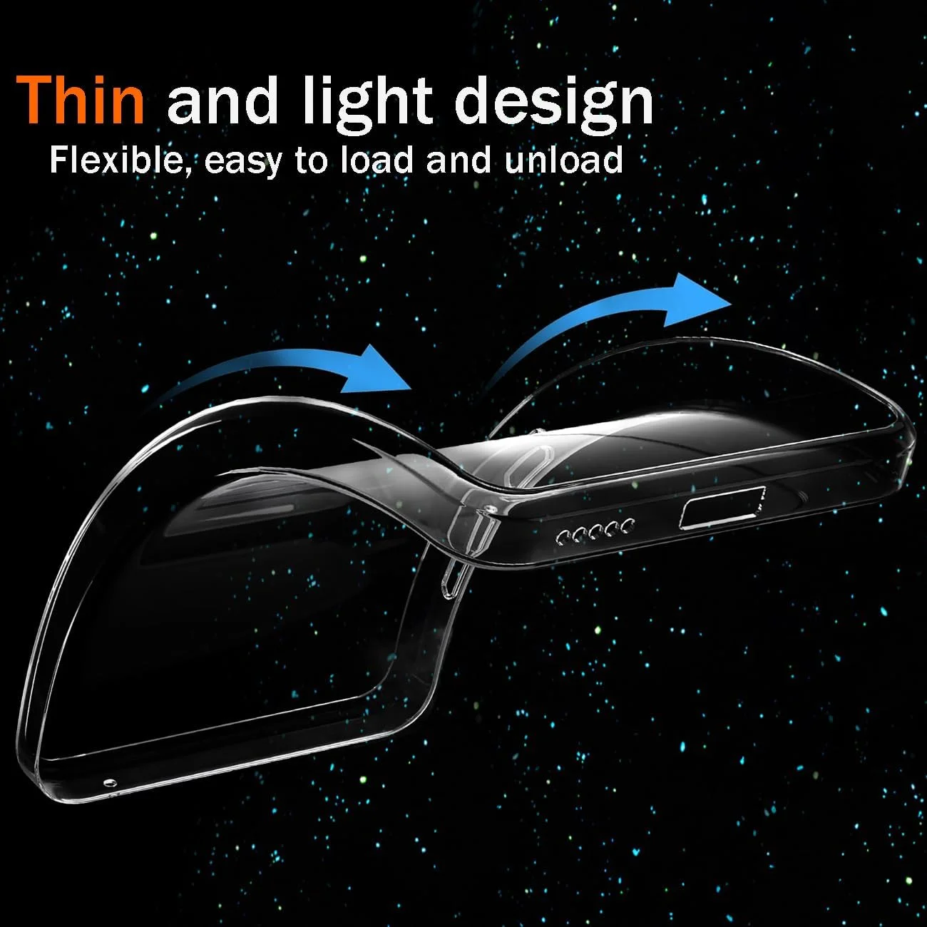 محافظ کیسه هوا برای گوشی سامسونگ گلکسی A17، کاور TPU ضد ضربه، نرم، باریک، محافظت ضد خش، شفاف