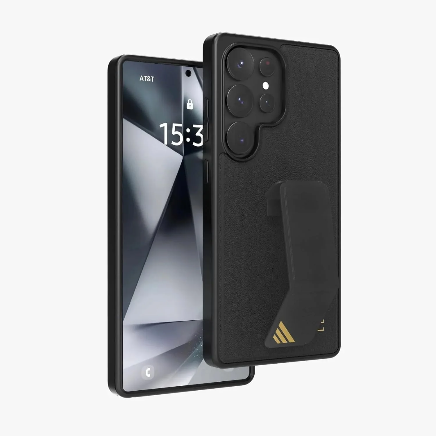 کاور چرمی Levelo Morphix برای Samsung S25 Ultra - مشکی