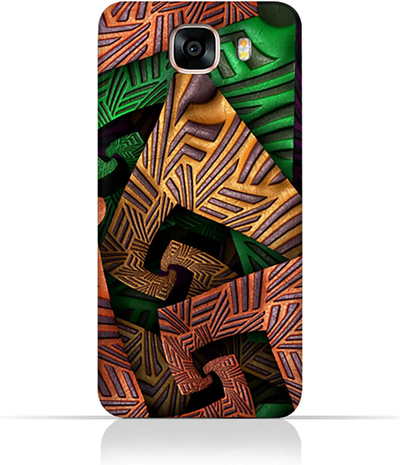 کاور طرح هنری فرکتال ۰۴ گوشی سامسونگ گلکسی C5 - چند رنگ